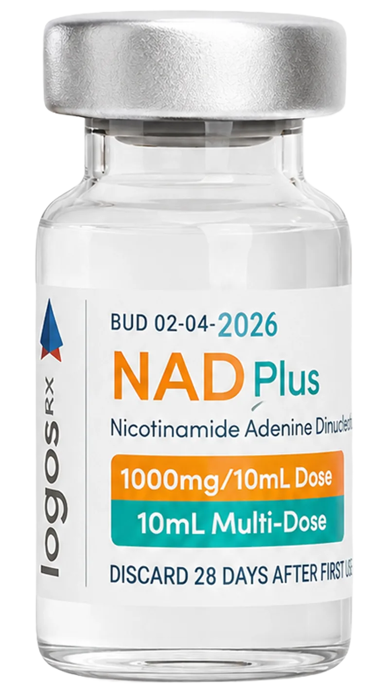 Logos RX NAD+ (Nicotinamide Adenine Dinucleotide) multi-dose vial