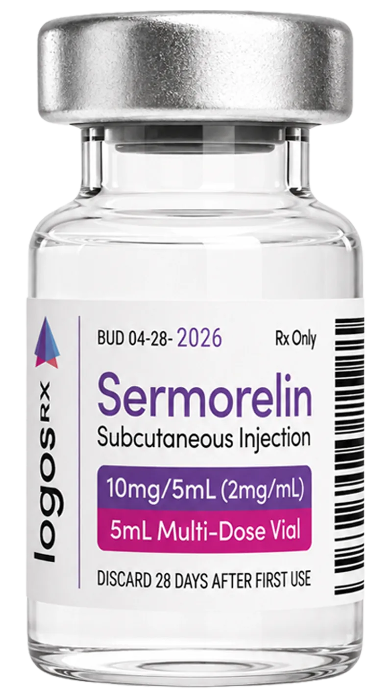 Logos RX Sermorelin subcutaneous injection multi-dose vial